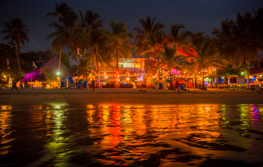 soirée à Punta Cana